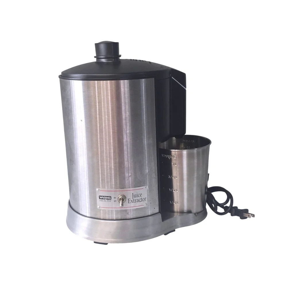 Waring Health Juice Extractor Stainless Steel Centrifugal Juicer with 32oz Cup